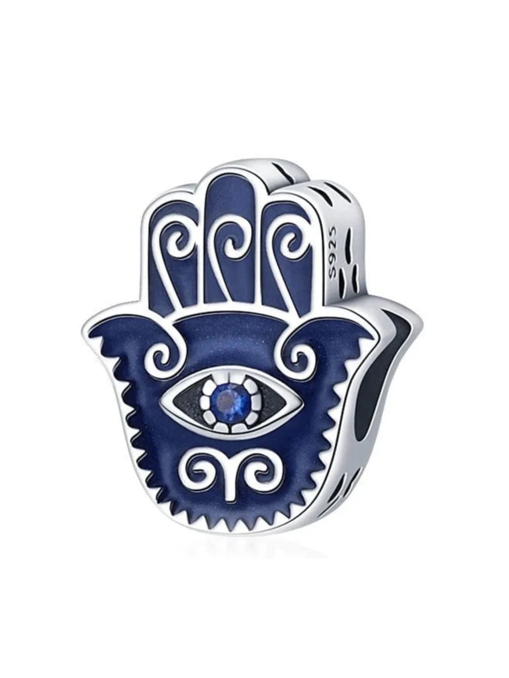S925 The Hand of Fatima Charm - NWOT